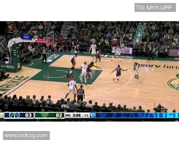 半场结束奇才VS雄鹿 比分65-62奇才领先